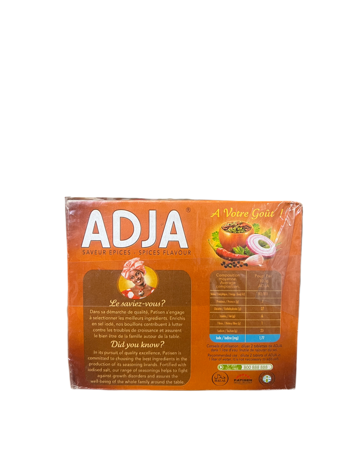 Adja spice cube
